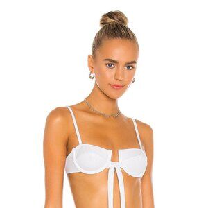 NWOT Bananhot Revolve Belen Back Tie Bikini Top